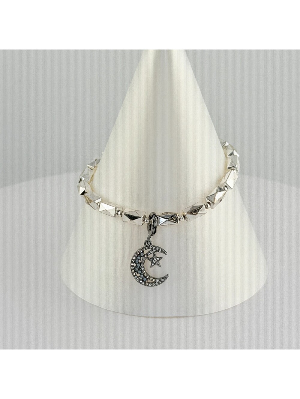 Bomb Party Single Stack Bracelet - on Silver Plating #120